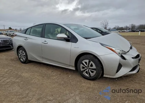 2018 Toyota Prius из США, поврежденный, VIN JTDKARFU9J3546056